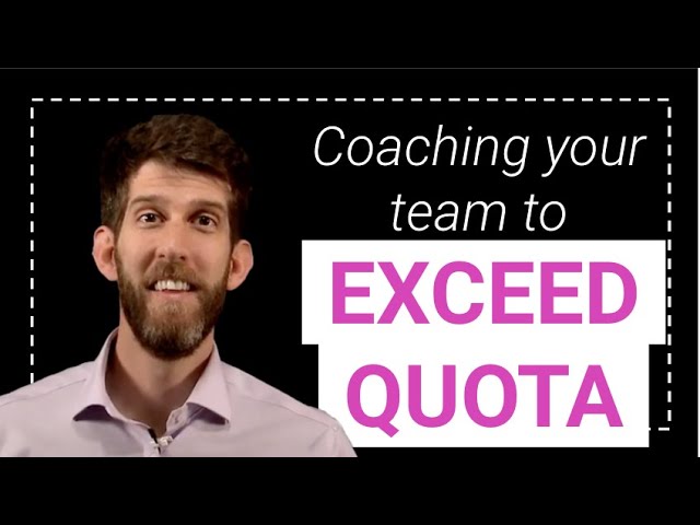 How sales leaders can exceed sales quota in the current economy | Winning by Design