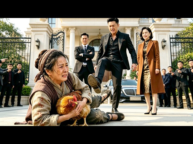 Adopted son shuns poor mom for rich family! She’s a hidden billionaire who crushes them!