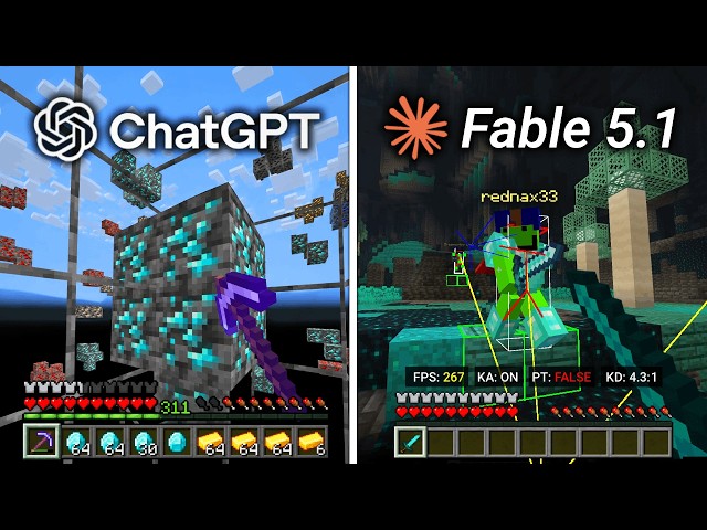 Which Al Can Build The Better Minecraft HACKS?
