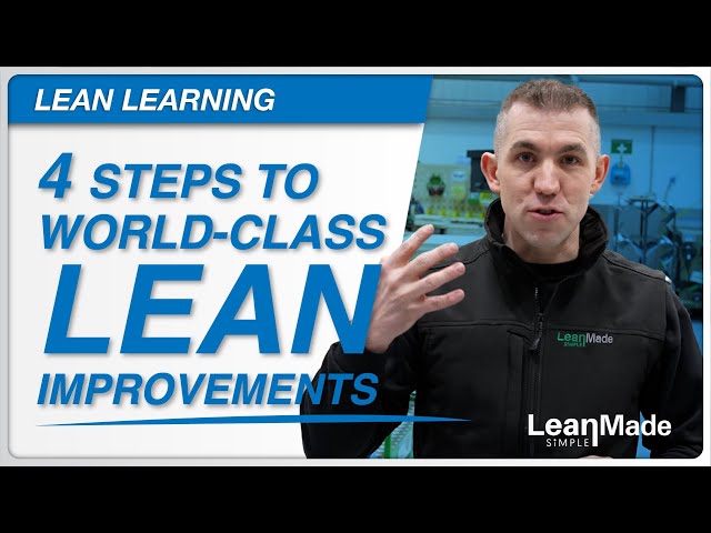 How to make a QUALITY LEAN IMPROVEMENT (Lean Learning)