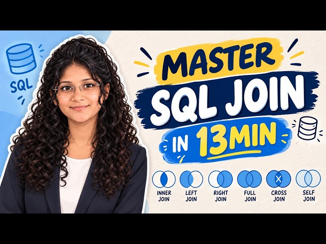 Master Sql Joins | just in 13min | sql| learn Data | Tamil