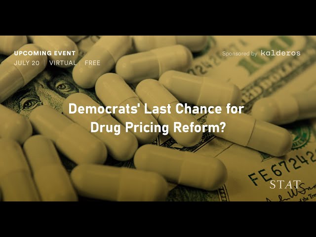 STAT Virtual Event: Democrats' Last Chance for Drug Pricing Reform?