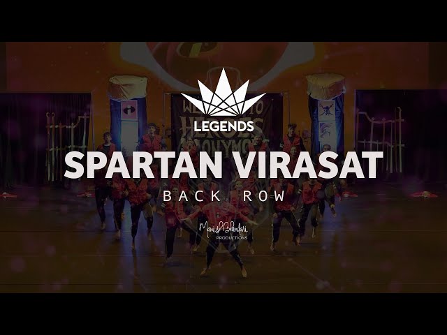 Spartan Virasat | 2025 Legends | Back Row | Manish Bhandari Productions