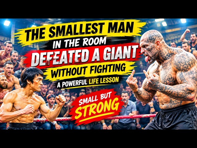 The Smallest Man in the Room Defeated a Giant Without Fighting | Powerful Life Lesson