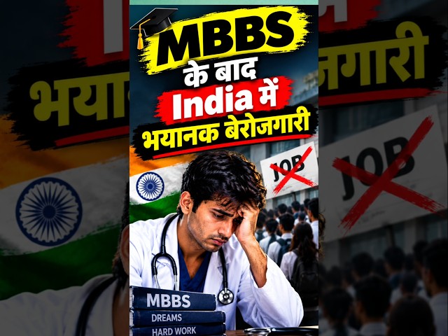 Can't find a job after MBBS? #shortsfeed 😭😭😭😲