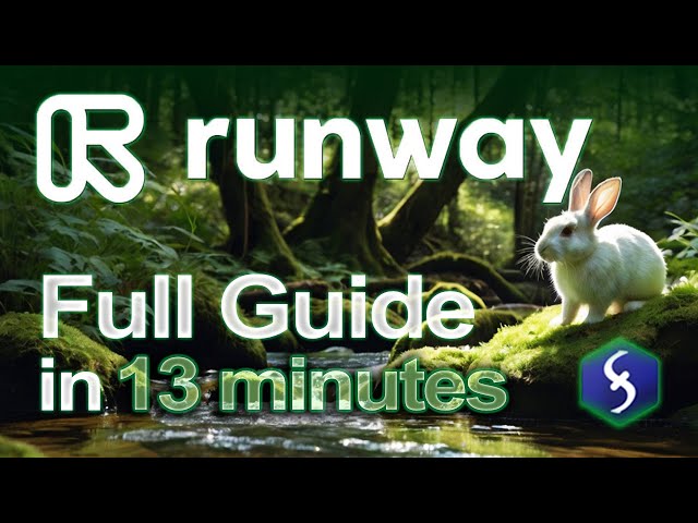 Runway AI - Tutorial for Beginners in 13 MINUTES !  [ FULL GUIDE ]