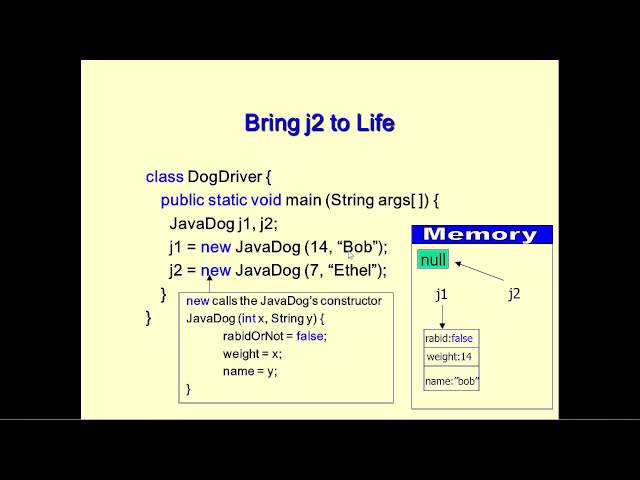 Tutorial 10 - Object-Oriented Programming in Java