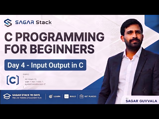 🔥 Día 4 – Programación en C de cero a experto | Entrada y salida en C | Guía completa para princi...