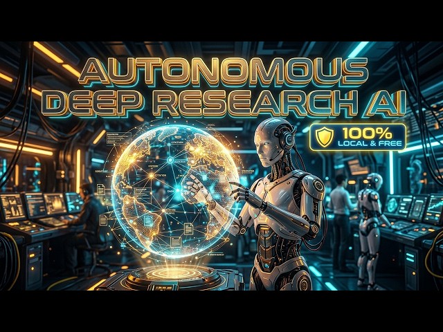 How to Build an Autonomous Deep Research AI Agent (DeepSeek-R1 + Local Python) [1080p Masterclass]