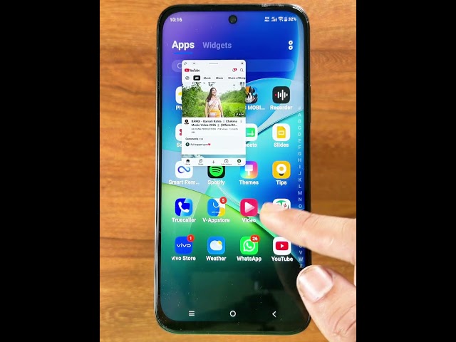 Use Floating Window on Vivo T5x 5G