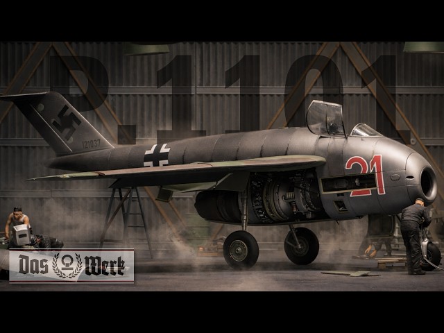 Das Werk's New 1/32 Me P.1101 | Full Build & Diorama | 4K