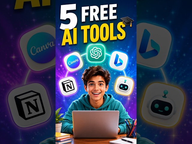 5 Free AI Tools Every Student Should Know #shorts