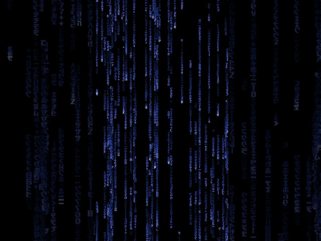 Matrix Rain Rainbow // Vertical (30min)
