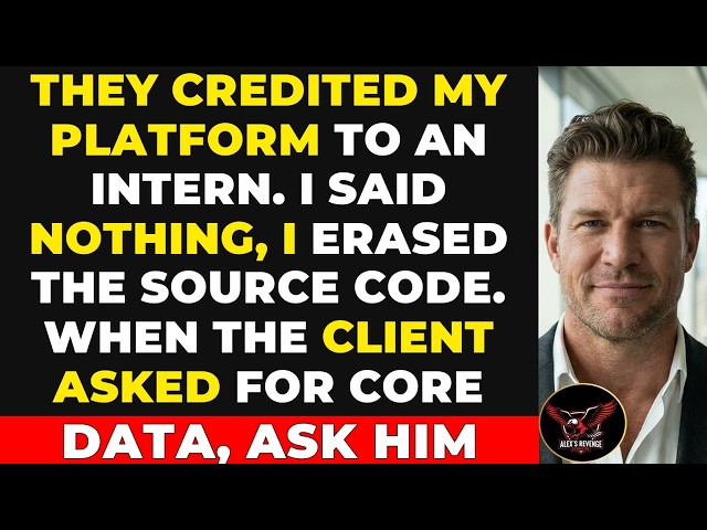 They Credited My Platform to an Intern. I Erased the Source Code.When the Client Asked for Core Data