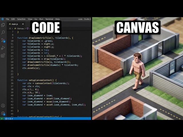 Building an Isometric Map + Houses from Scratch with JavaScript Canvas