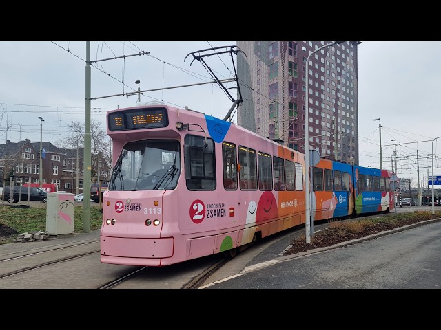 Tram 12 | Station Hollands Spoor - Den Haag Duindorp v.v. | HTM 3113 2samen | 2026