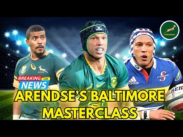 Gio Aplon Praises Kurt-Lee Arendse After Sensational Springboks Display vs All Blacks#springboks