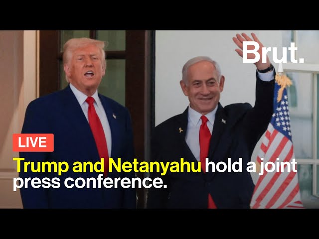 LIVE: Trump and Netanyahu hold joint press conference