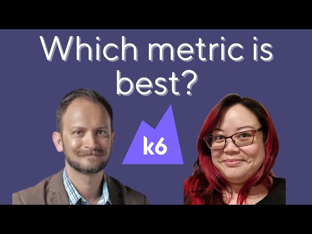 All about load testing metrics (k6 Office Hours #69)