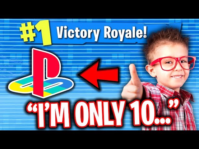 BEST 10 YEAR OLD FORTNITE CONSOLE PLAYER CARRIES ME ON PC!!