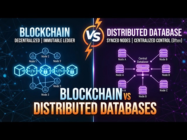 Blockchain vs Distributed Databases