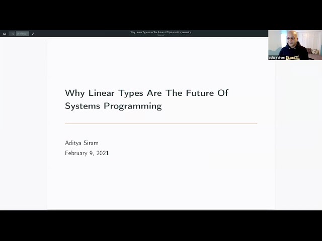 ATS: Why Linear Types are the Future of Systems Programming