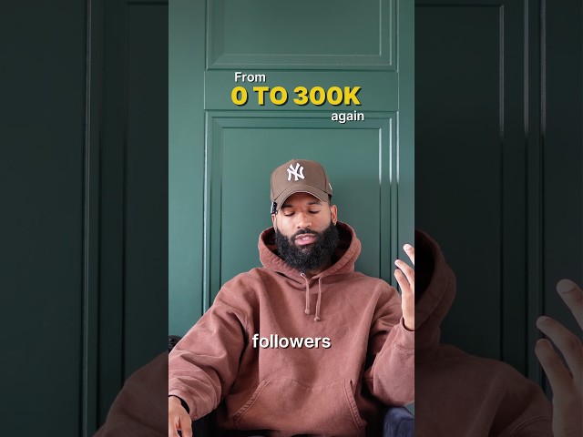 how id go from 0-300k followers again