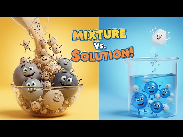 Mixtures vs. Solutions: What's the Difference? | 🥣 A Fun Chemistry Lesson!