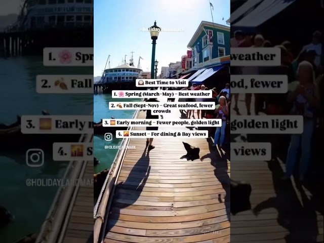 Fisherman’s Wharf & Pier 39, San Francisco, CA, USA