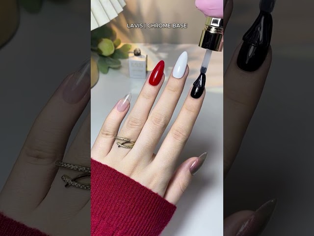 ✨ Which nail base makes chrome powder pop the most? Let’s find out!