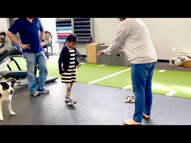 Raina on Patterson Propulsion Socket (PPS) Prosthetic Leg
