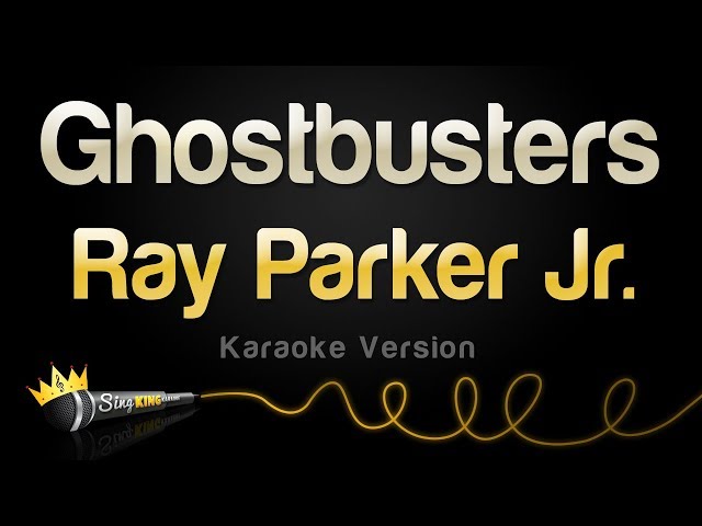 Ray Parker Jr. - Ghostbusters (Karaoke Version)