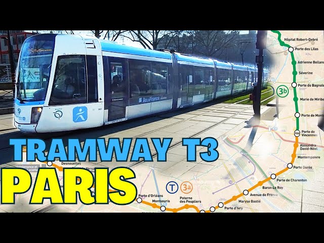 Enjoy A Relaxing Paris Tram Ride Through The City Streets