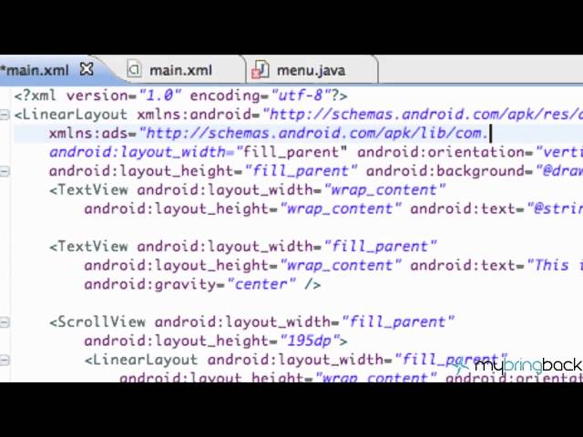 Android  Finishing Touches 3  Adding an Ad in XML Layout