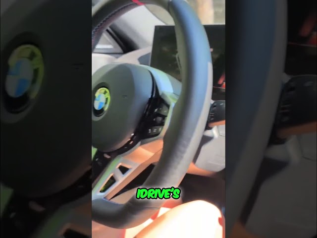 BMW iDrive 8.5: Voice Commands & Storage Secrets REVEALED! #shorts