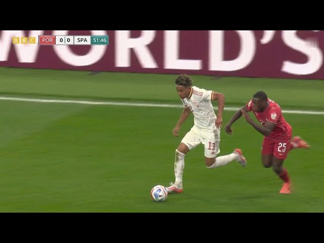 Lamine Yamal vs Portugal 🔥 | A Brilliant Performance Full of Magic Moments ✨