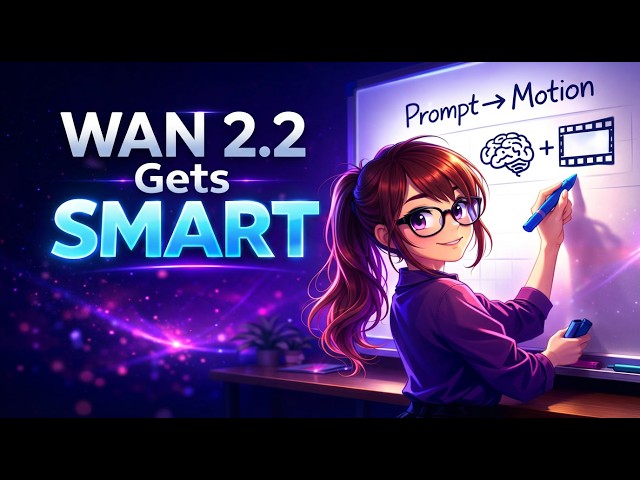 How to Add Reasoning to WAN 2.2 (VBVR LoRA Tutorial for Smarter Video Generation)