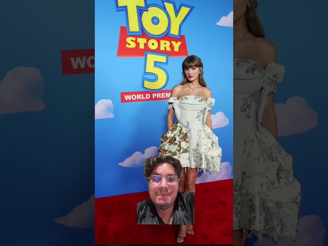 Taylor Swift at The Toy Story 5 WORLD PREMIERE Red Carpet! #taylorswift