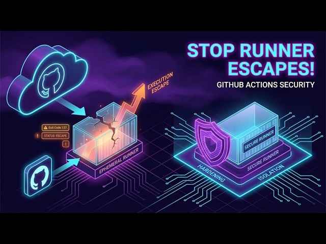 GitHub Actions Runner Execution Escapes: Hardening Ephemeral Container Isolation