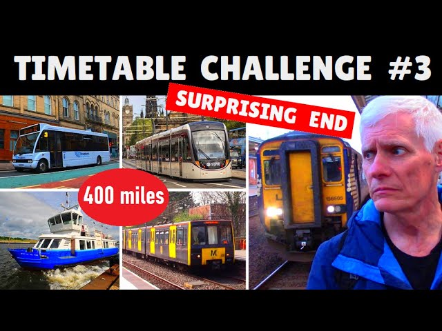 WHAT COULD POSSIBLY GO WRONG: The most ambitious Timetable Challenge yet to Newcastle and Carlisle.