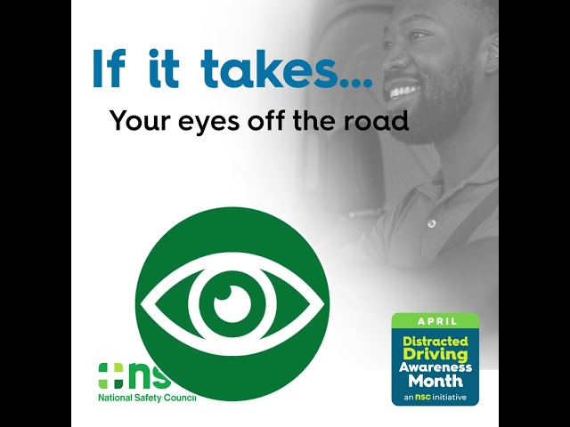April is Distracted Driving Awareness Month