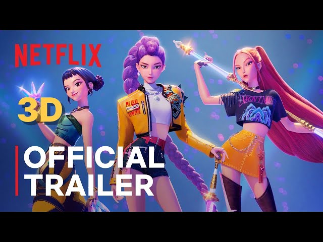 k-pop Demon Hunters 3D Trailer