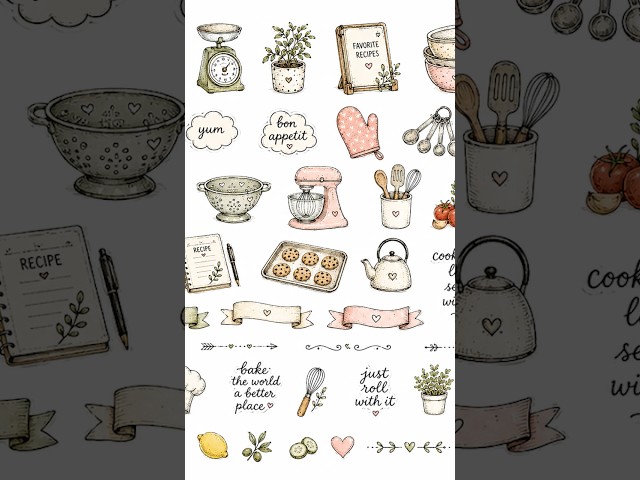 Journal Doodle Art Design By AI  #aigenerated #design #doodleart