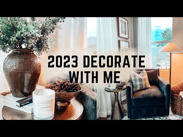 DECORATE WITH ME || DECORATING IDEAS AFTER CHRISTMAS  || 2023