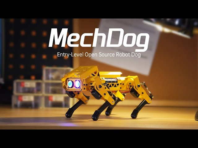 MechDog Robot DOG: AI Open Source Robot You Can Code!