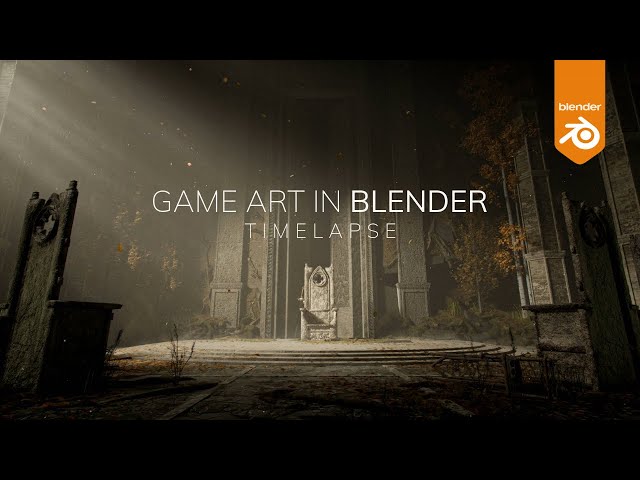 Create Stunning Game Art in Blender: Step-by-Step Timelapse