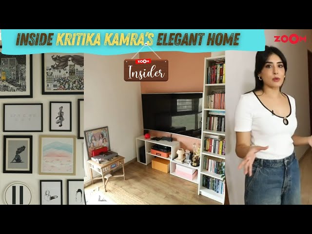 Full HOUSE TOUR of Kritika Kamra | Comfortable corner to elegant paintings | Home Tour |Zoom Insider