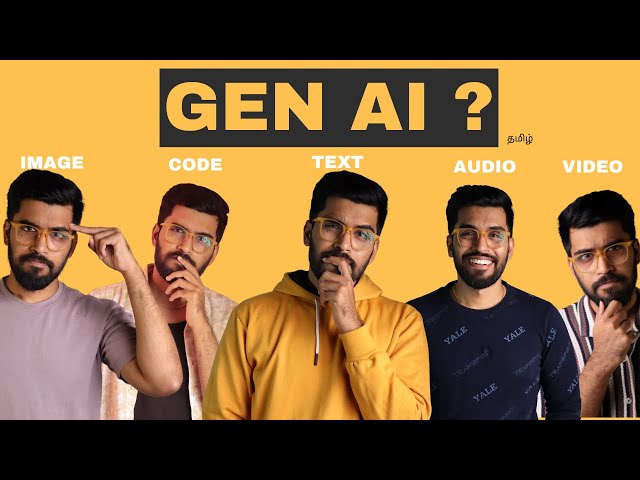 Generative 𝐀𝐈 (Gen AI)  ? in Tamil