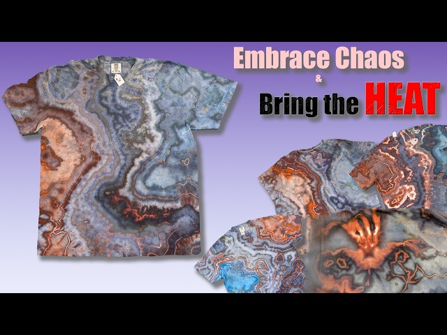 Ice Dye Tutorial: How to Make Earth Lava Scrunch Geode Tie Dye (Full Masterclass)