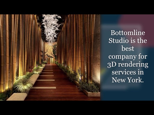 3D Rendering Services in New York | What is Rendering Services